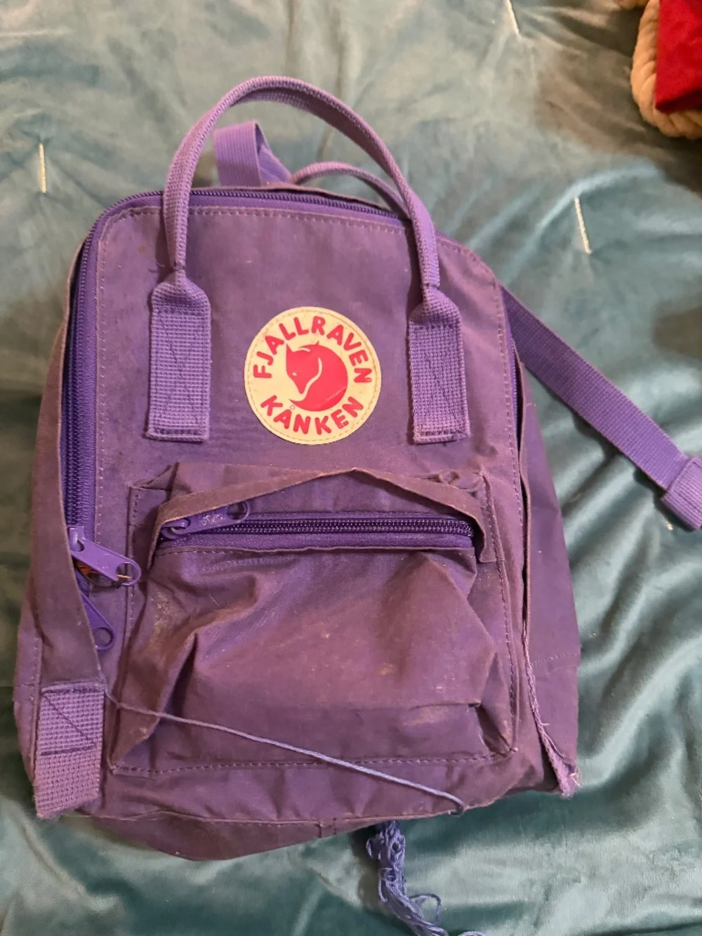 Fjällräven Kånken Mini Backpack in Royal Purple